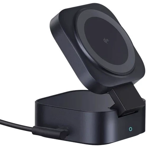 Зарядное устройство Baseus Wireless Charging Magnetic PicoGo 2in1 Qi2 67W with USB-C Cable Black (P10276800123-00) for Apple iPhone 16 I 15 I 14 I 13 I 12 series: Кабель в комплекте USB-C