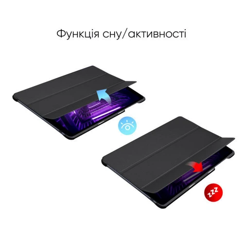 Аксесуар для планшетних ПК AirOn Premium Black for Lenovo Tab M10 HD 2nd Gen TB-X306F + film (4822352781038) фото 6