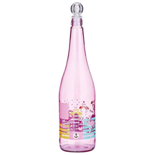 Пляшка RENGA Flamingo PINK / 1 л для води скло (151999)
