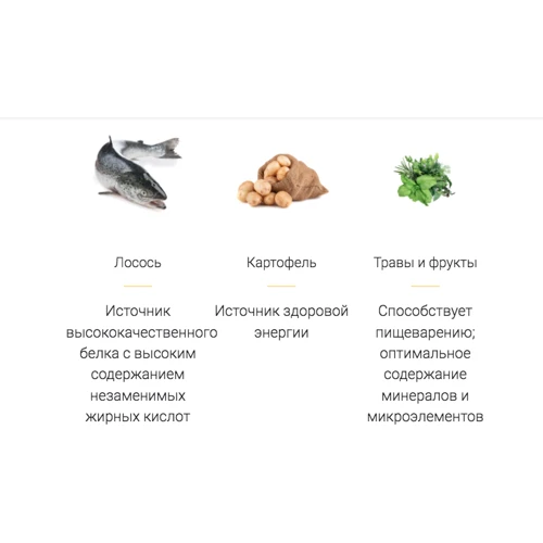 Сухой беззерновой корм для собак Josera Lachs & Kartoffel Лосось и Картофель 15 кг (50009618): Порода Все породы