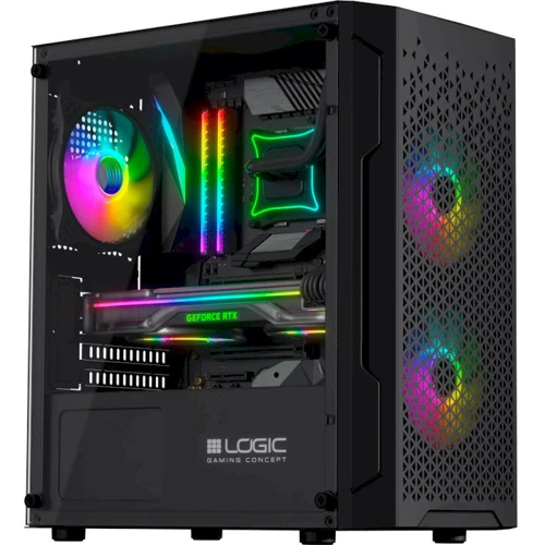 Корпус Logic concept ARAMIS Black (AM-ARAMIS-10-0000000-0002): Форм-фактор материнской платы MicroATX/Mini-ITX
