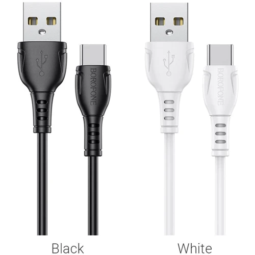 Кабель Borofone USB Cable to USB-C Triumph 1m Black (BX51): Довжина 1 м