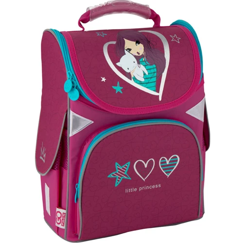 Рюкзак GoPack Education каркасний 5001-3 Little princess go20-5001s-3: Вікова група від 6 до 10 років