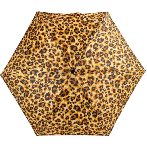 Зонт женский механический Fulton желтый (FULL501-bling-leopard)