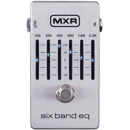 Педаль гитарных эффектов Педаль эффектов DUNLOP M109S MXR SIX BAND EQ