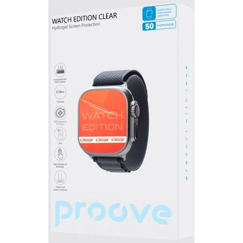 Proove Hydrogel Screen Protection Watch Edition Clear