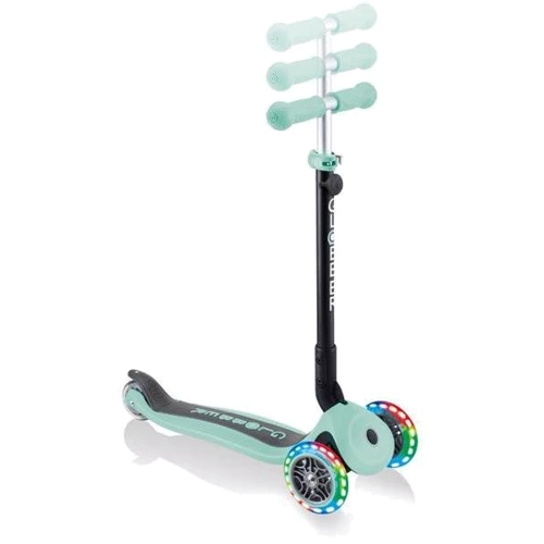 Самокат Globber Go Up Foldable Plus Lights Mint (мятный): Тип колес литые