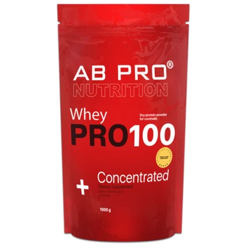 Протеин AB Pro Pro 100 Whey Concentrated 1000 g / 27 servings / strawberry