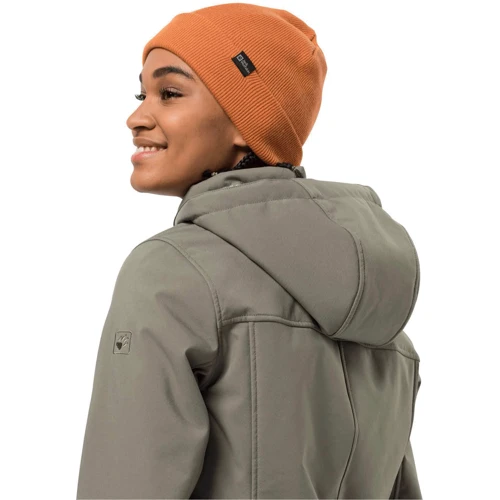 Шапка Jack Wolfskin Rib Hat оранжевая (1903891_3112): Производитель Jack Wolfskin