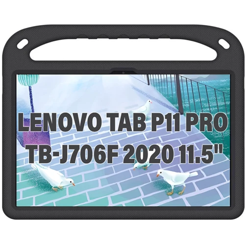Аксессуар для планшетных ПК BeCover Protected Cover Case Black for Lenovo Tab P11 Pro TB-J706 (710788)