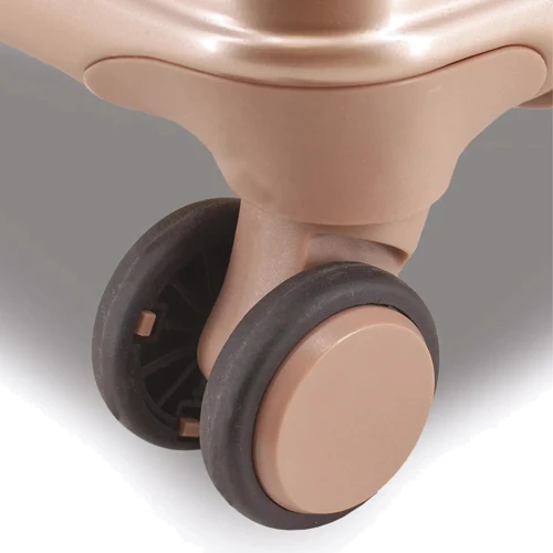 Чемодан Swissbrand Rome (L) Rose Gold (SWB_LHROM003L): Фактура Глянцевая