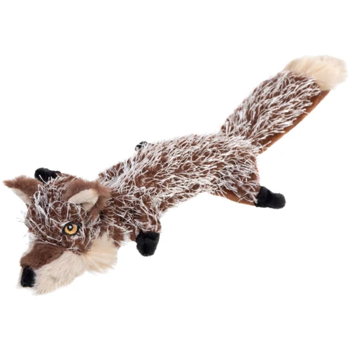 Игрушка для собак Волк с пищалками GiGwi Plush текстиль 37 см (75325)