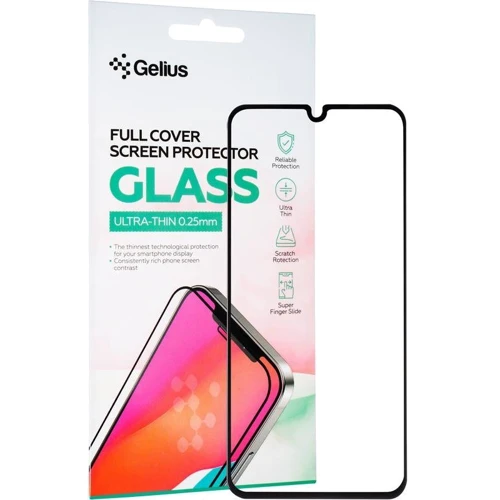 

Gelius Tempered Glass Full Cover Ultra Thin 0.25mm Black for Samsung A255 Galaxy A25