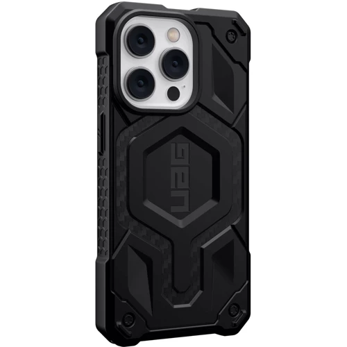 Чехол для iPhone Urban Armor Gear UAG Monarch Pro Magsafe Carbon Fiber (114030114242) for iPhone 14 Pro: Цвет черный