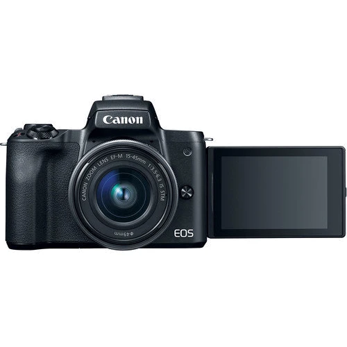 Canon EOS M50 kit (15-45mm) IS STM Black (2680C060): Чувствительность ISO 100-25600 ISO, Auto ISO