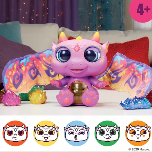 Інтерактивна іграшка Hasbro Furreal Moodwings Малюк Дракон  (F0633): Датчики дотику