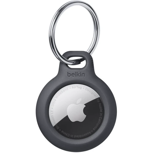 Belkin Secure Holder with Key Ring for AirTag Black