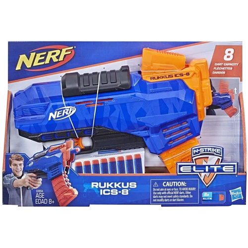 Бластер Hasbro NERF Еліт Руккус ELITE RUKKUS ICS-8 (E2654): Виробник Hasbro
