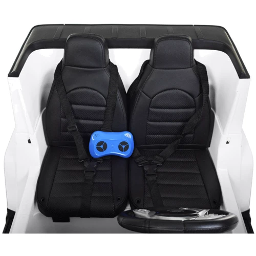 Дитячий електромобіль Bambi Racer Джип Mercedes білий (M 4259EBLR-1): Матеріал корпусу пластик