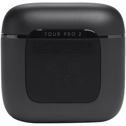 Наушники JBL Tour Pro 2 Black (JBLTOURPRO2BLK): Тип конструкции вакуумные