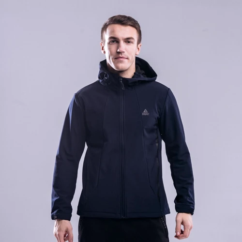 Ветровка Peak FW294011-NAV 46 темно-синяя демисезон с капюшоном