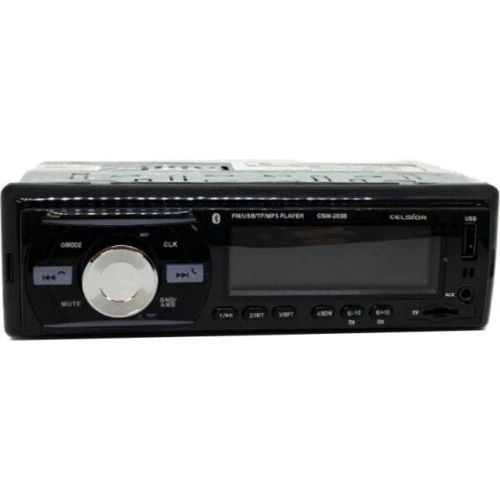 Бездисковая MP3-магнитола Celsior CSW–203B: Формфактор 1 DIN