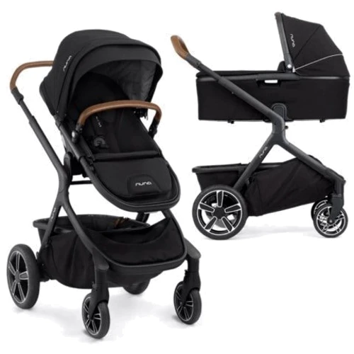 Универсальная коляска 2в1 Nuna Demi Grow Ebony
