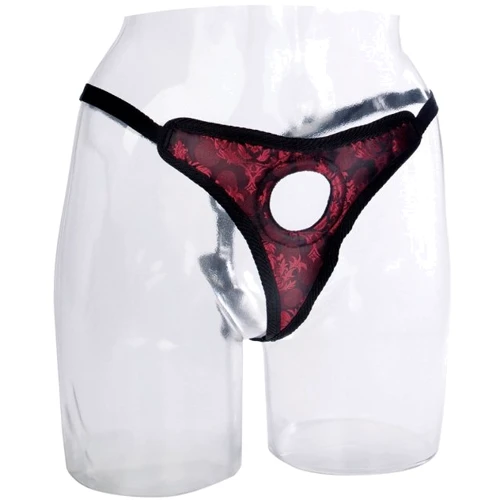 Стринги для страпона Scandal Thong Harness