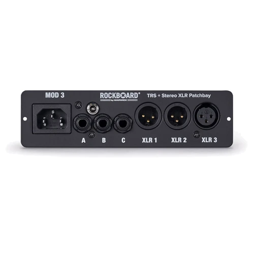 Педалборд Педалборд ROCKBOARD MOD 3 V2 All-in-One TRS & XLR Patchbay for Vocalists & Acoustic Players