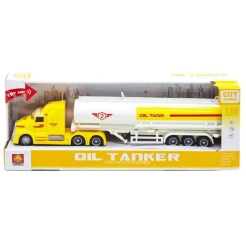 Машинка інерційна Wenyi Бензовоз жовтий (WY783B): Виробник Wenyi