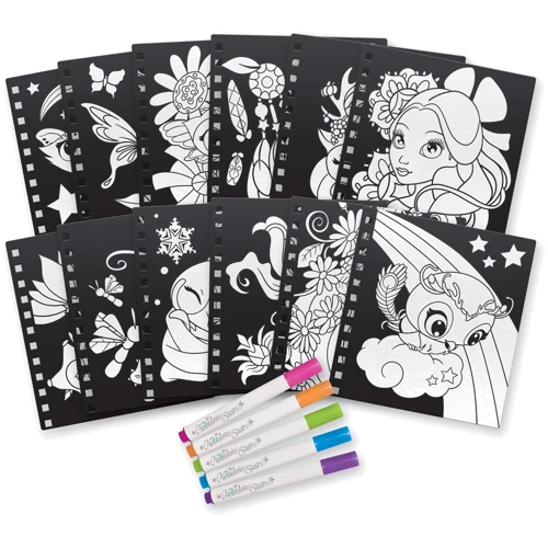 Набор для творчества Nebulous Stars Раскраска: Узоры на бархате (11026)