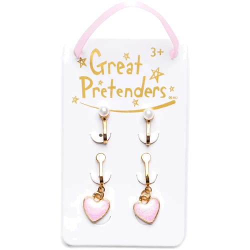 Набор Great Pretenders серьги-клипсы 2 шт (90609)