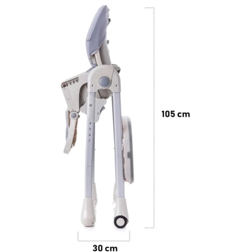 Стільчик для годування Babytiger Benji Grey (BTKBENJGRY0000)