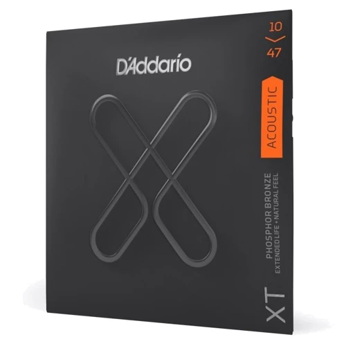 Струна для гитар Комплект струн D'addario XTAPB1047 XT Phosphor Bronze Extra Light (10-47): В комплекте Набор из 6 струн