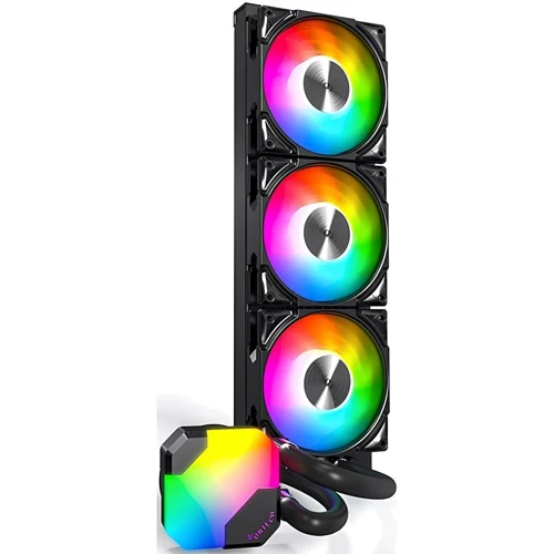 Кулер Montech HyperFlow ARGB 360 Black: Рівень шуму, dB 29