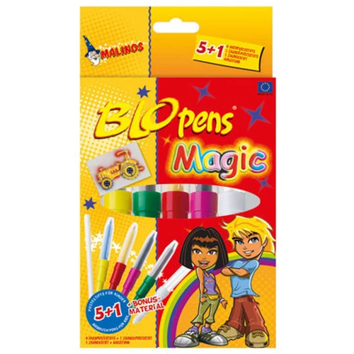 Фломастери-аерографи чарівні MALINOS BLOpens Magic (MA-300965)