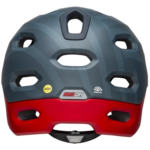 Шолом велосипедний Bell Super DH Spherical мат.син/Crimson M/55-59см (7127502): Розмір 55-59 см