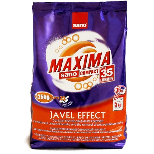 

Стиральный порошок Sano Maxima Javel Effect 1.25 кг