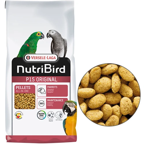 Корм для крупных попугаев Versele-Laga NutriBird P15 Original 10 кг (56413)