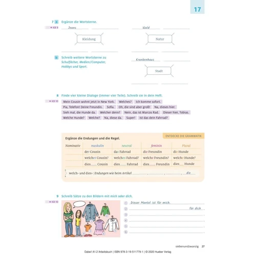 Dabei! A1.2: Arbeitsbuch: ISBN 9783195117791