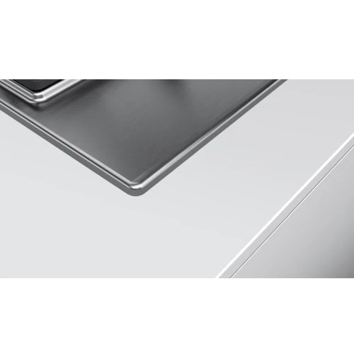 Варильна поверхня газова Bosch PCQ7A5M90: Робоча поверхня нержавіюча сталь