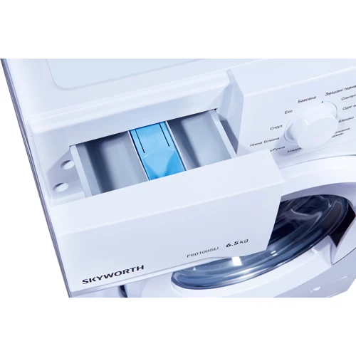 Стиральная машина Skyworth F60109SU: Загрузка белья (стирка), кг 6.5