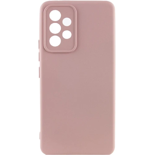 Аксессуар для смартфона Lakshmi Case Silicone Cover Full Camera Pink Sand for Samsung A525 Galaxy A52 4G/A526 Galaxy A52 5G/A528 Galaxy A52s: Материал силикон