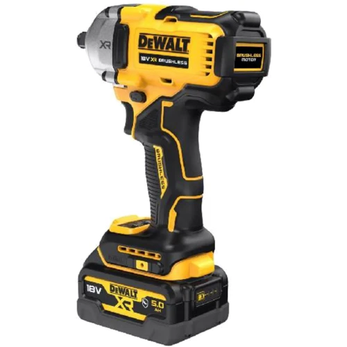 Гайковерт DeWALT DCF891P2G: Питание от аккумулятора