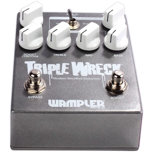 Педаль гитарных эффектов Гитарная педаль WAMPLER Triple Wreck: Тип эффекта Дисторшн