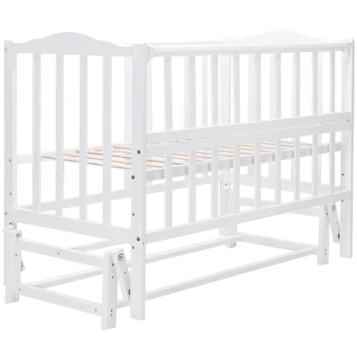 Дитяче ліжечко Babyroom Зайченя маятник ZL-201 біле (625878)