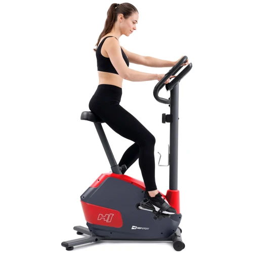 Велотренажер Hop-Sport HS-035H Leaf красный