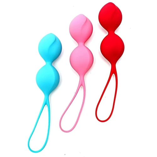 Вагинальные шарики Satisfyer V Balls (3 пары), диаметр 3,4см, масса 79-114-150г, монолитные