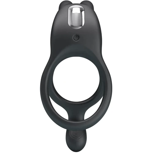 Эрекционное виброкольцо LYBAILE Pretty Love - SETH Black (BI-210335)