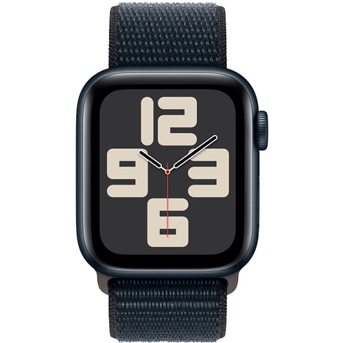 Apple Watch SE 2 2023 40mm GPS Midnight Aluminum Case with Midnight Sport Loop (MRE03) UA: Экран OLED LTPO (яркость до 1000 нит) с технологиями Retina / 324x394 пикселей / защитное стекло Ion-X повышенной прочности